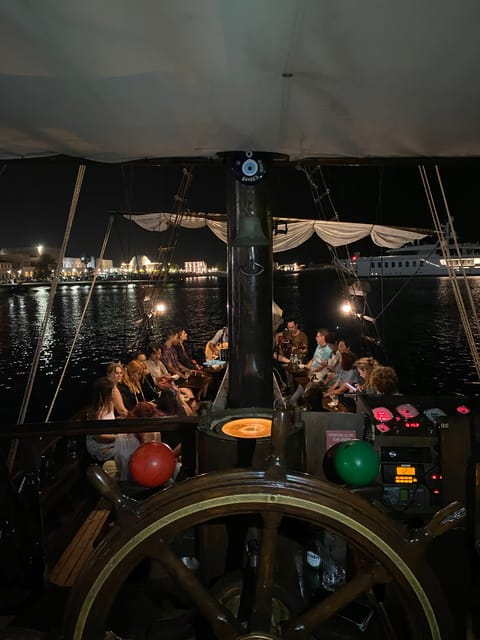 Rhodes Sailing Night Tour with Greek Live Music